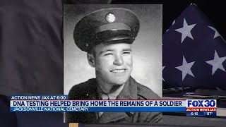 DNA testing helped bring home the remains of Korean War soldier  Action News Jax [upl. by Atiz]