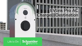 EVlink Pro AC ChargeDestination  Schneider Electric [upl. by Roch549]