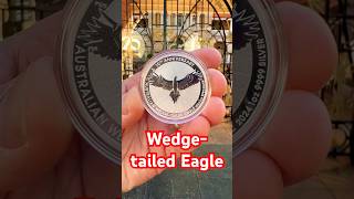 2024 Wedgetailed Eagle 🦅 Silver Coin from the Perth Mint perthmint eagle silver silvercoins [upl. by Oly]