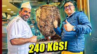 কি খান না খান 😁 240 KG মাংসের ডোনার কাবাব খান  Asim Usta Doner Istanbul  Karadeniz Döner Asım Usta [upl. by Camfort284]