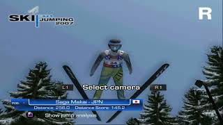 SKI JUMP world record PLANICA 256M  RTL SKI JUMPING 2007 [upl. by Eldwen]