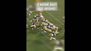 Notre Dame Football game winning touchdown USC notredamefootball uscfootball [upl. by Born]