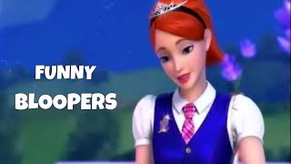 Barbie Princess Charm School Funny Bloopers [upl. by Erine733]