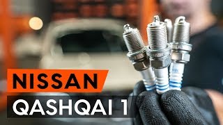 Hoe een bougies vervangen op een NISSAN QASHQAI 1 J10 HANDLEIDING AUTODOC [upl. by Daven]