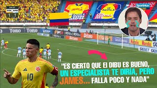 RELATOR argentino TIEMBLA de MIEDO minutos ANTES de que JAMES RODRÍGUEZ pateara el PENAL [upl. by Alpert111]