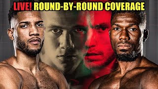 David Morrell Jr vs Sena Agbeko • LIVE COMMENTARY amp WATCH PARTY w Rodriguez vs Edwards BLOWbyBLOW [upl. by Pulchi]