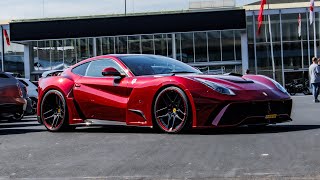 Novitec  Ferrari F12 NLargo S V12 F1 Sound  WARNING LOUD [upl. by Enirahtac]