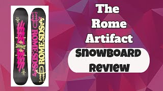 The 2023 Rome Artifact Snowboard Review [upl. by Sekoorb213]