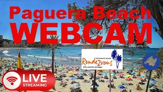 LIVE WEBCAM Playa Palmira  Rendezvous Garden Paguera 4K Mallorca baleares mallorca livestream [upl. by Lydie]