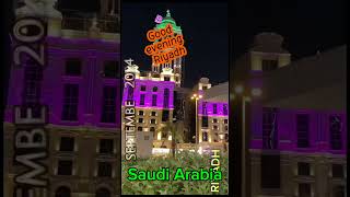 Good evening Olaya RiyadhB roadtrip riyadh saudiarabia roaming walking viralvideo viral [upl. by Aremus]