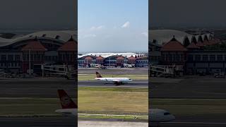 Juneyao Air A320 Landed in Bali 🛬 a320 juneyao shorts [upl. by Goines]