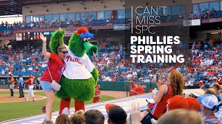 Experience Phillies Spring Training in Clearwater Florida [upl. by Rosette]