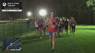 Mens 8K Championship NCAA DIII Pre Nationals Nike XC Town Twilight 2024 Full Replay [upl. by Trilby]