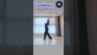 Casablanca Line Dance  Improver  올드팝송 [upl. by Allenad419]