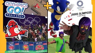 Conferindo jogos das olimpíadas  Paris 2024 e SEGA Tokyo 2020  Parte 1  Alanzice Lives [upl. by Stevenson]