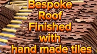 I Installed A Handmade Clay Tile Roof [upl. by Opiuuk]