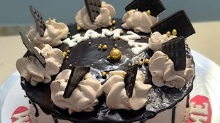 Yummy Chocolate Cake Decoration video🤤😋🥰😍 [upl. by Baxy]