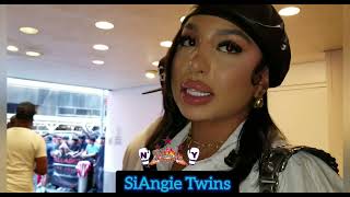 SiAngie Twins on Danny Garcia Vs Eris Landy lara Fight amp Her Future Proyecs in Music [upl. by Nodnab]