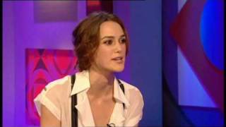 Jonathan Ross Interviews Keira Knightley part 1 [upl. by Bigford412]