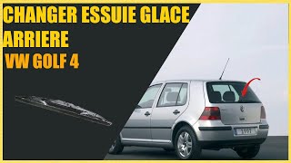 Changer le balais dessuieglace Arrière  Volkswagen GOLF IV [upl. by Gaudette]