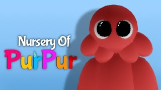 NURSERY OF PURPUR Chapter 1 Full Gameplay Mascot Horror Roblox [upl. by Aitselec]