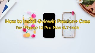 Tutorial丨How to Install and Remove GVIEWiN Passion Case [upl. by Kepner]