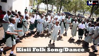 Beautiful Tradional Kisii Folk SongDance by Uhuru Pri Sch Queens  Nakuru [upl. by Sarine]