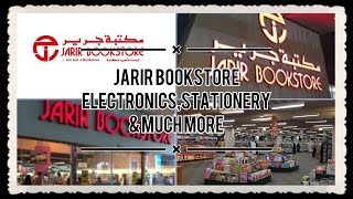 JARIRBOOKSTOREAlJubail Saudi ArabiaJarir Bookstore tourKSA electronics stationary amp much more [upl. by Notgnirrab496]