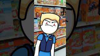 Skittles Meme Animation Meme shorts [upl. by Godewyn396]