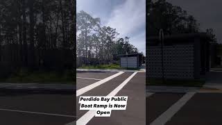 Perdido Bay Boat Ramp in West Pensacola is Now Open pensacolaforrent explorepensacola [upl. by Oznerol376]