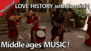 Medieval Music from the middle ages in France in Chinon by TormisHistoryHurryken Production [upl. by Hibbs]