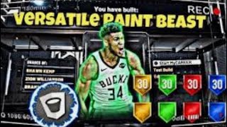 The Best Versatile Paint Beast You Have Ever Seen On NBA 2K21 [upl. by Johm]