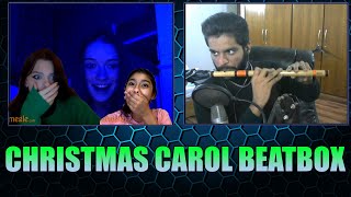 FUNNY OMEGLE BEATBOX REACTIONS  CHRISTMAS CAROL BEATBOX  AYJ BEATBOX [upl. by Sholes121]