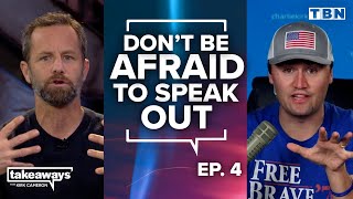 Charlie Kirk Are You the Same Person in Public  Kirk Cameron on TBN [upl. by Trimble]