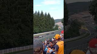 High Speed DRS Kemmel Straight  F1 Spa BelgianGP [upl. by Ellynad]