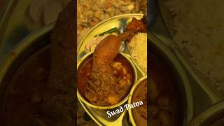 Chicken Mutton मछली की Combined nonveg Thali  Mutton Chusta  Mutton Chawal [upl. by Nahguav]