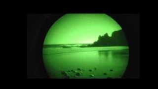 3rd Generation Night Vision Filming an Aircraft [upl. by Gomer]