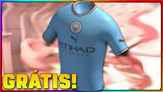 Como GANHAR uma Camisa da Man City GRÁTIS no ROBLOX [upl. by Aneda]