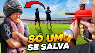 O MELHOR GOL SE SALVA DO PAINTBALL ⚠️😨 só um escapa [upl. by Cha151]