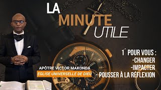 LA MINUTE UTILEFAUTIL SE COMPARER AUX AUTRESAPOTRE VICTOR MAKONDA [upl. by Tahmosh]