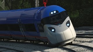 Amtraks NextGeneration of HighSpeed Rail [upl. by Eesyak]