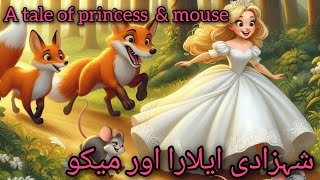 A tale of princes elara amp mouse شہزادی ایلارا اور میکو Fairytales gudiya waly cartoon kid carton [upl. by Ahsinac]