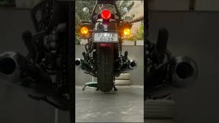 RHINO RACING EXHAUST royalenfield supermeteor650 exhaust bike youtube [upl. by Pride]