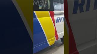 LH side panel on LDV VAN smash [upl. by Rida159]