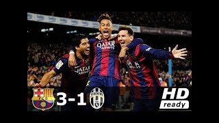 Juventus vs Barcelona 1 3 Highlights UCL Final 2015 English Commentary HD [upl. by Yecrad]