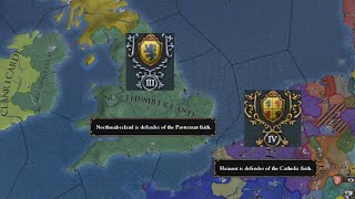 EU4 MP Defenders of the Faith King in the North ep 1 [upl. by Tybie]