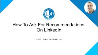 LinkedIn Recommendations  Everything You Need To Know About [upl. by Anyar389]