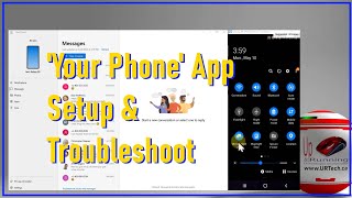 PHONE LINK App Setup amp Troubleshooting on Windows 10 amp 11  EASY [upl. by Methuselah]