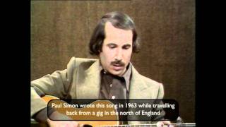 Paul Simon sings Homeward Bound live in the studio [upl. by Dorion]