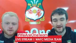 🔴 LIVE  Post Match  Wrexham AFC 13 Barrow AFC [upl. by Chipman]